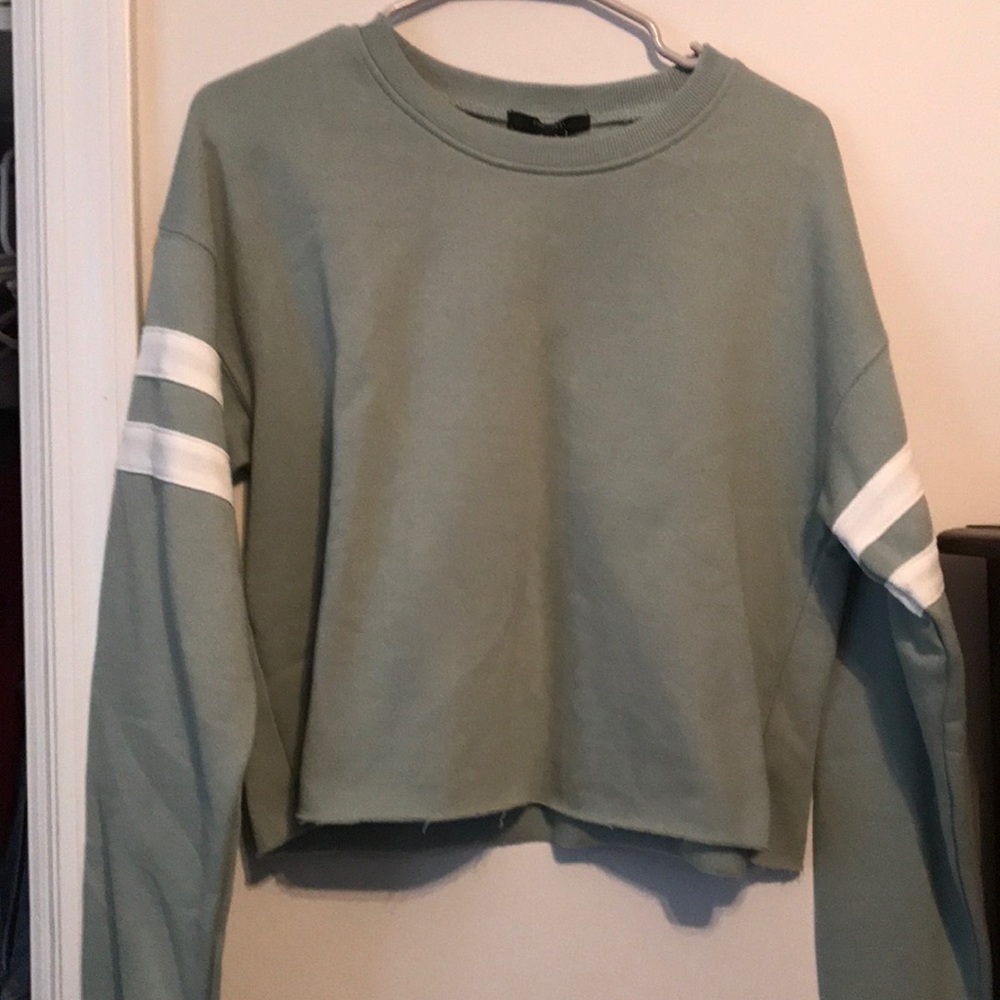 Long-Sleeved Crop Top